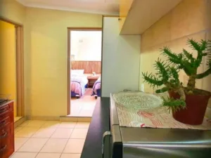 Shared kitchen in Spoelklippie Flat